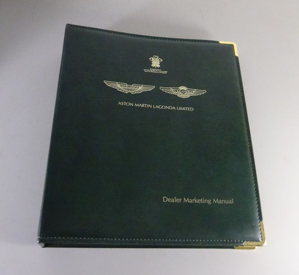 Händler-Marketing Handbuch / Dealer Marketing Manual Aston Martin DB7 Stand 1996