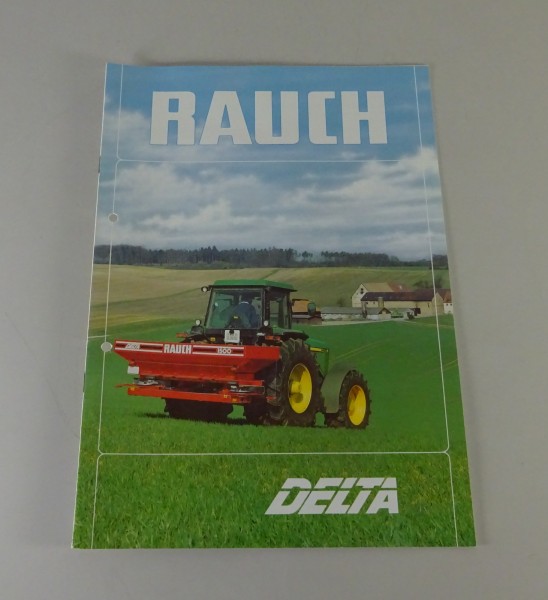 Prospekt / Broschüre Rauch Düngerstreuer DELTA 1500 - 3000 Stand 02/1992
