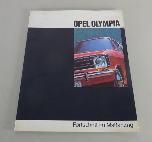 Prospekt / Broschüre Opel Olympia A Stand 09/1967
