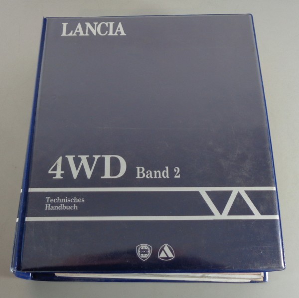 Werkstatthandbuch / Technisches Handbuch Lancia Y 10 Y10 i.e. 4WD Allrad 1989