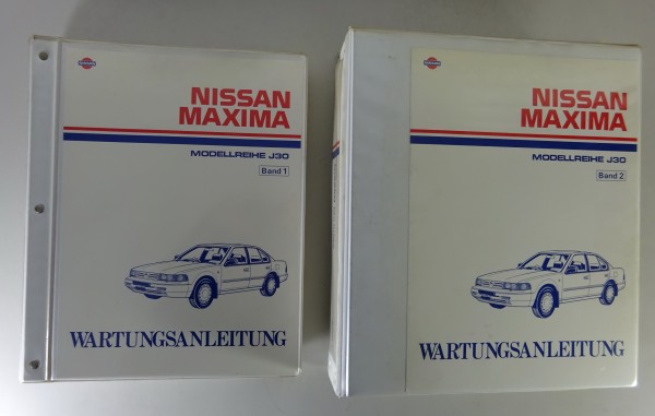 Werkstatthandbuch / Wartungsanleitung Nissan Maxima Modellreihe J30 Stand 1/1989