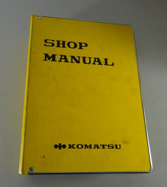 Workshop Manual / Werkstatthandbuch Komatsu Kettenbagger PC210-3 / PC240-3