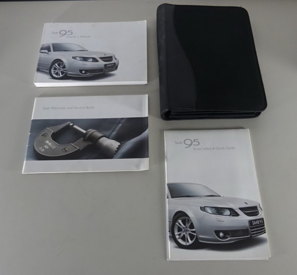 Owner's manual / Handbook + wallet Saab 95 model year 05/2007