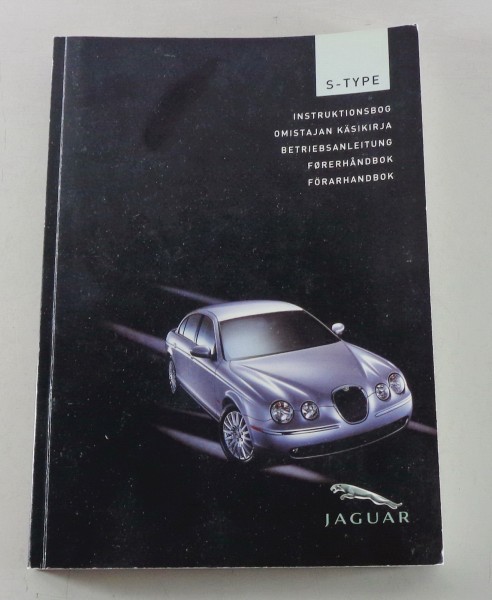 Instrukcja Obslugi Jaguar S-Type z 04/2004 po polsku