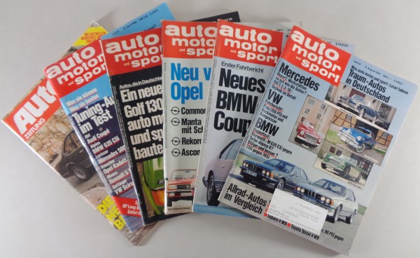Testberichte / Magazine über den BMW 6er E24 voon 06/1976 - 08/1984