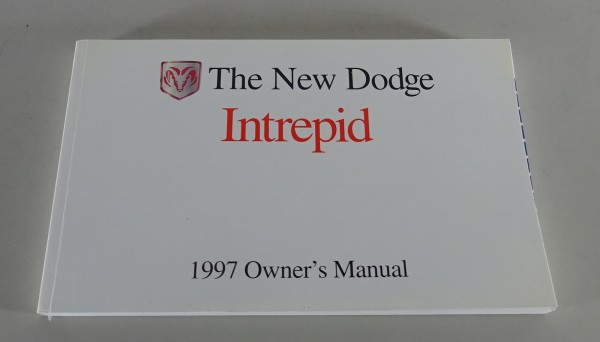 Owner´s Manual / Handbook Dodge Intrepid Stand 1997