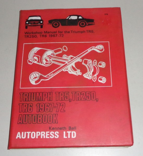 Reparaturanleitung Triumph TR5 / TR6 / TR250 Baujahr 1967-1972
