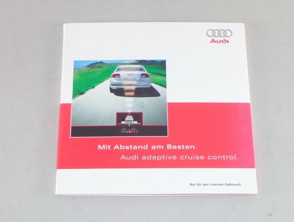 Betriebsanleitung Audi adaptive cruise control Stand 08/2003