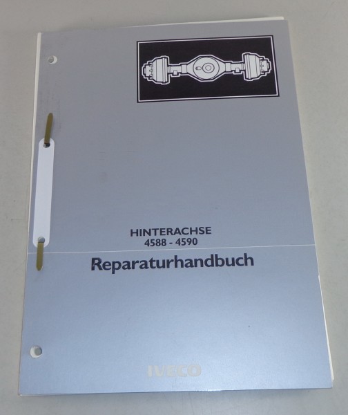 Werkstatthandbuch Iveco Hinterachse 4588 - 4590 Stand 06/1990