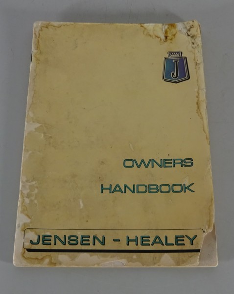 Owner´s Manual / Handbook Jensen - Healey bis einschließlich 1974 Modelle