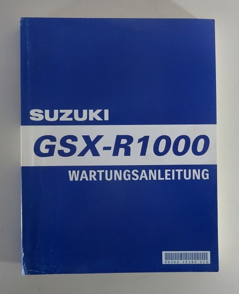 Werkstatthandbuch Suzuki GSX-R1000 K9 Stand 04/2009