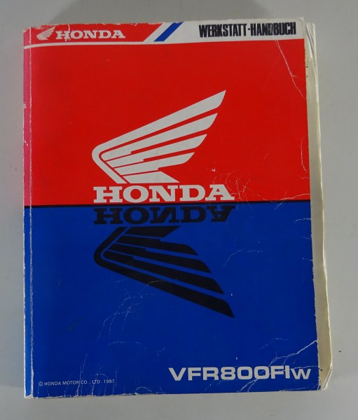 Werkstatthandbuch Honda VFR 800 FI Typ RC46 Stand 1997