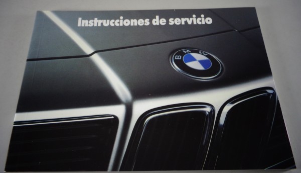 Instrucciones de servicio BMW Serie 6 E24 635CSi M635CSi 08/1988