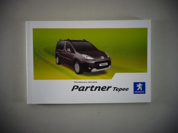 Prírucka pro uživatele Peugeot Partner Tepee 01/2008 Tchéque