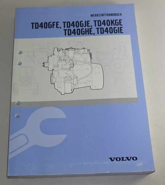 Werkstatthandbuch Volvo BM Motor TD40GFE etc. in Radlader / Bagger Stand 12/1997