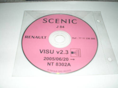 Werkstatthandbuch / Schaltpläne auf CD Renault Scenic J 84 - Stand Juni 2005