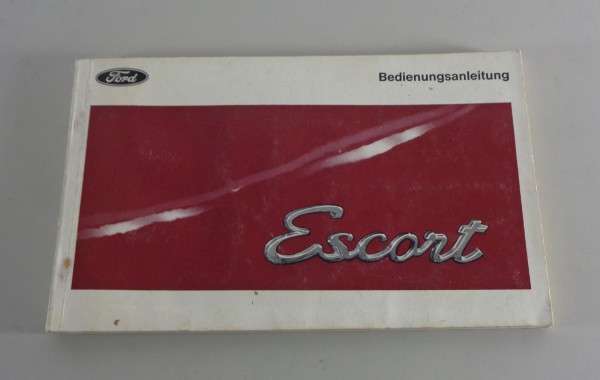 Betriebsanleitung / Handbuch Ford Escort MK I Knochen von 08/1968