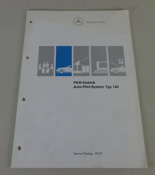 Schulungsunterlage Mercedes-Benz Auto-Pilot-System (APS) in W140 S-Klasse
