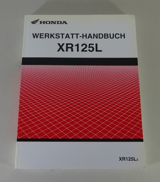 Werkstatthandbuch Honda XR 125 L Stand 08/2003