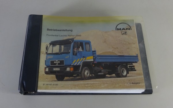 Betriebsanleitung / Handbuch MAN L 2000 leichte Reihe Stand 12/1998