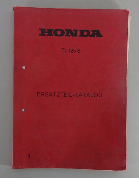 Teilekatalog / Ersatzteilkatalog Honda TL 125 S