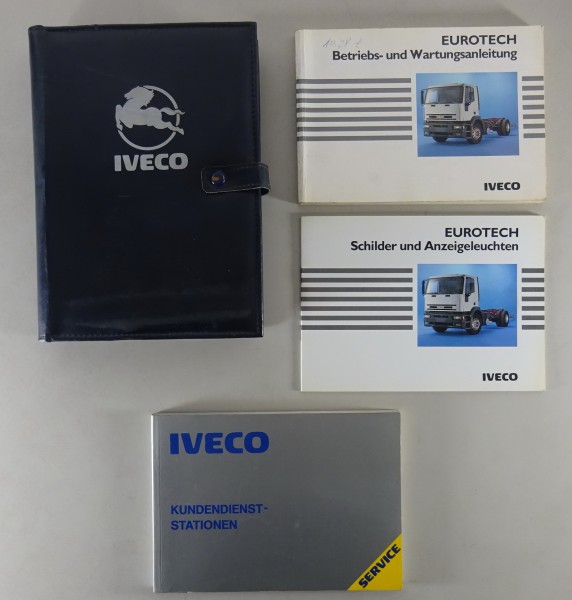 Bordmappe + Betriebsanleitung Iveco EuroTech Stand 03/1992