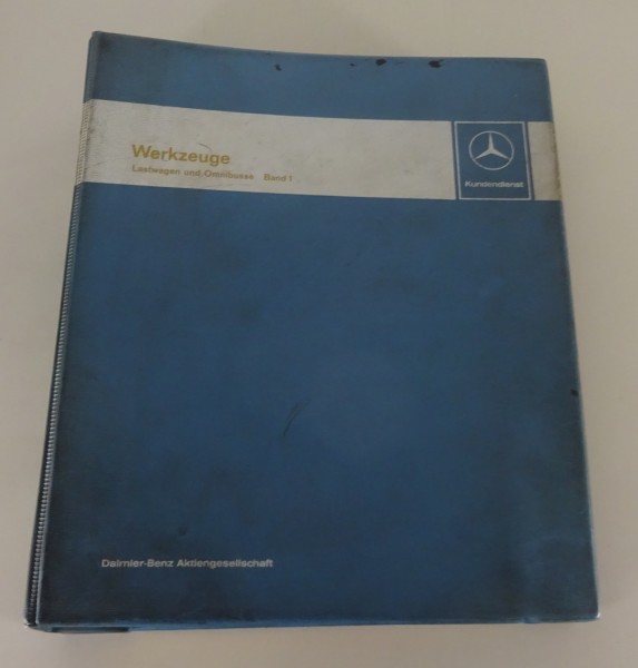 Werkstatthandbuch Werkzeuge für Mercedes-Benz Lastwagen & Omnibusse Stand 1979