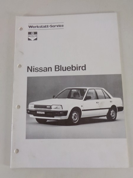 Werkstatthandbuch von Bosch für Nissan Bluebird Stand 09/1987