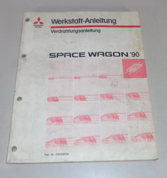 Werkstatthandbuch Mitsubishi Space Wagon Elektrik Schaltpläne Baujahr 1990