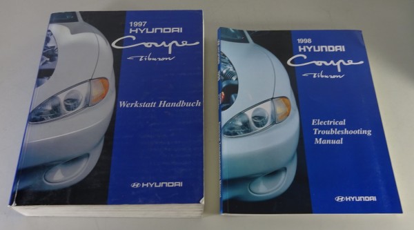 Werkstatthandbuch / Grundhandbuch Hyundai Coupé Coupe Typ J2, 1996-1997
