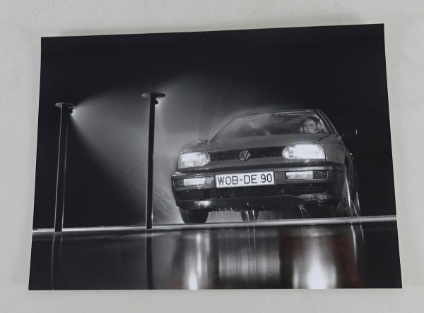 Pressefoto VW Golf 3 / III - Regen von 08/1991