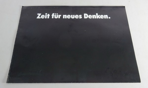 Prospekt / Broschüre BMW E32 6 & 8 Zylinder Stand ca. 1989