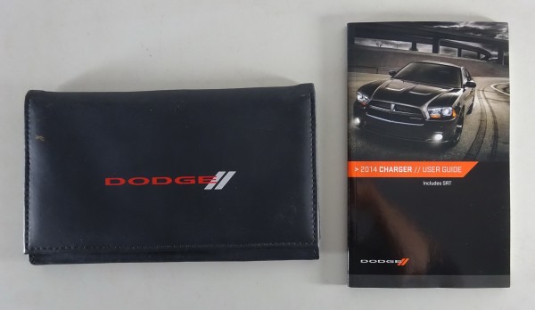 Wallet + Owner´s Manual / Betriebsanleitung Dodge Charger incl. SRT Stand 2014