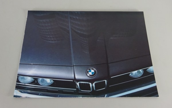 Prospekt / Broschüre BMW 3er E30 / 5er E28 / 6er E24 / 7er E23 Stand 01/1984
