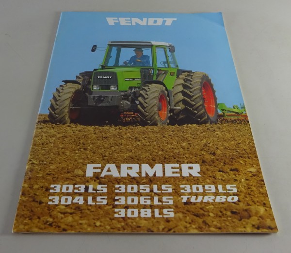 Prospekt / Broschüre Fendt Farmer LS 303 - 309 Turbo Stand 05/1984