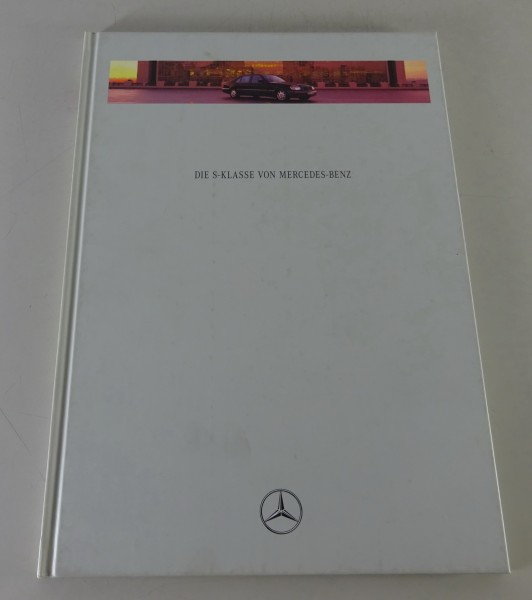 Prospekt / Broschüre Mercedes-Benz S-Klasse W140 S 350 TD - S 600 Stand 03/1995