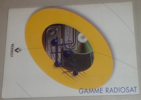 Betriebsanleitung Renault Autoradio Gamme Radiosat Stand 07/2001