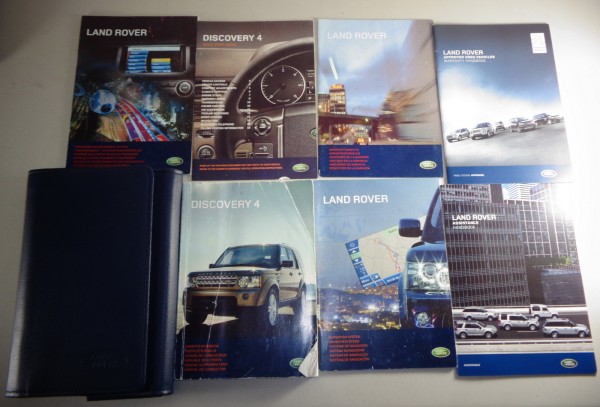 Bordmappe + Handbuch | Owner's manual + wallet Land Rover Discovery 4 Stand 2009