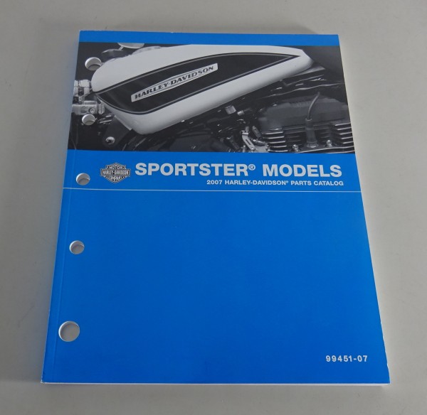 Parts catalog Harley Davidson Sportster Models 2007 from 06/2006