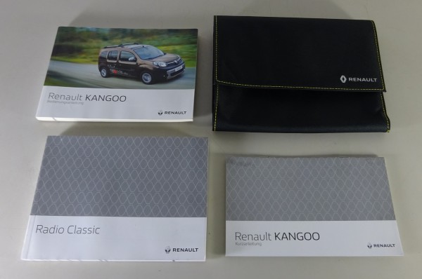 Bordmappe + Betriebsanleitung / Handbuch Renault Kangoo Typ W Stand 10/2016
