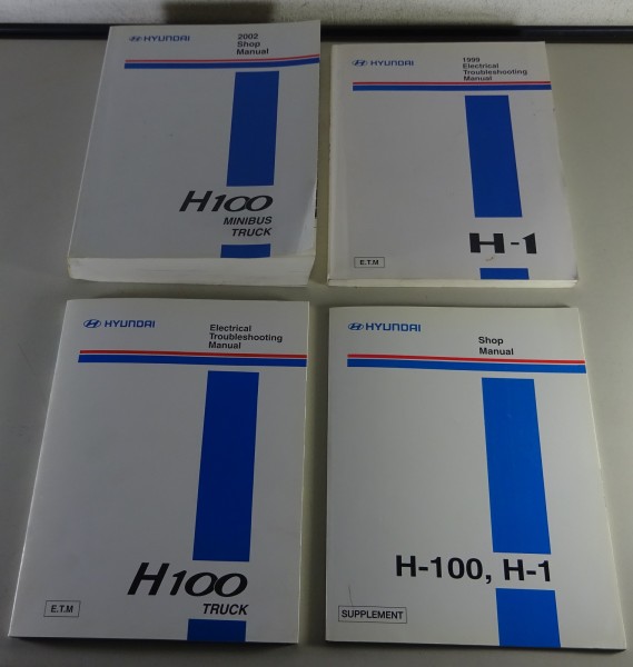 Werkstatthandbuch / Workshop Manual Hyundai H - 100 H-100 / Minibus / Truck H-1