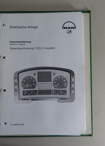 Werkstatthandbuch MAN TG-A & Bus Instrumentierung Baseline/Highline Stand 6/2003