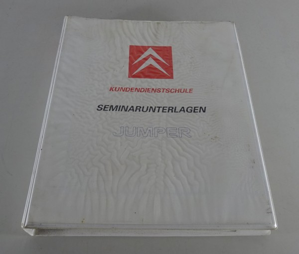 Schulungsunterlagen Citroen Jumper Baujahre 1994 - 2002