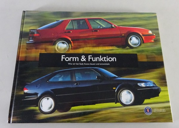 Prospekt / Broschüre 50 Jahre Saab mit Saab 900 / 9000 von 1995 - original