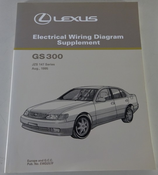 Electrical Wiring Diagram Supplement / Elektrische Schaltpläne Lexus GS 300 8/95
