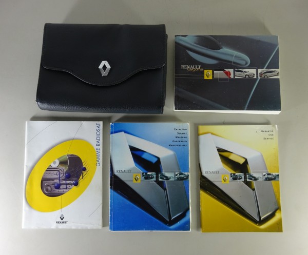Bordmappe + Betriebsanleitung / Handbuch Renault Laguna II Stand 01/2001