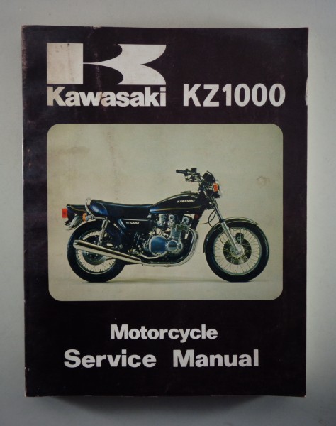 Workshop Manual / Werkstatthandbuch Kawasaki Z / KZ 1000 from 06/1981