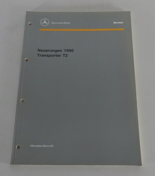 Werkstatthandbuch Einführung Mercedes Düsseldorfer Transporter T2 814 DA - 1990