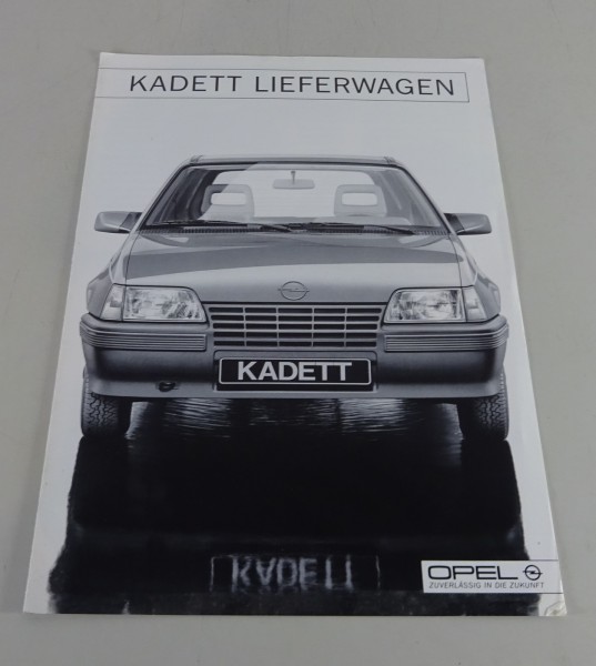 Prospekt / Broschüre Opel Kadett E Lieferwagen Stand 03/1985
