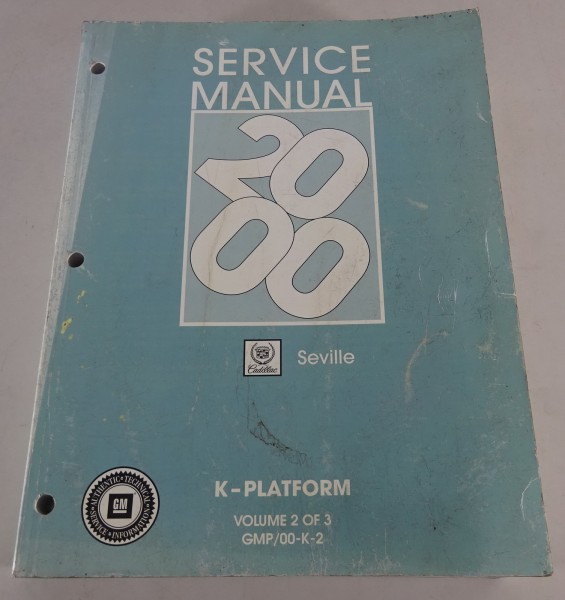 Workshop Manual / Repair Manual Cadillac Seville Stand 01/2000